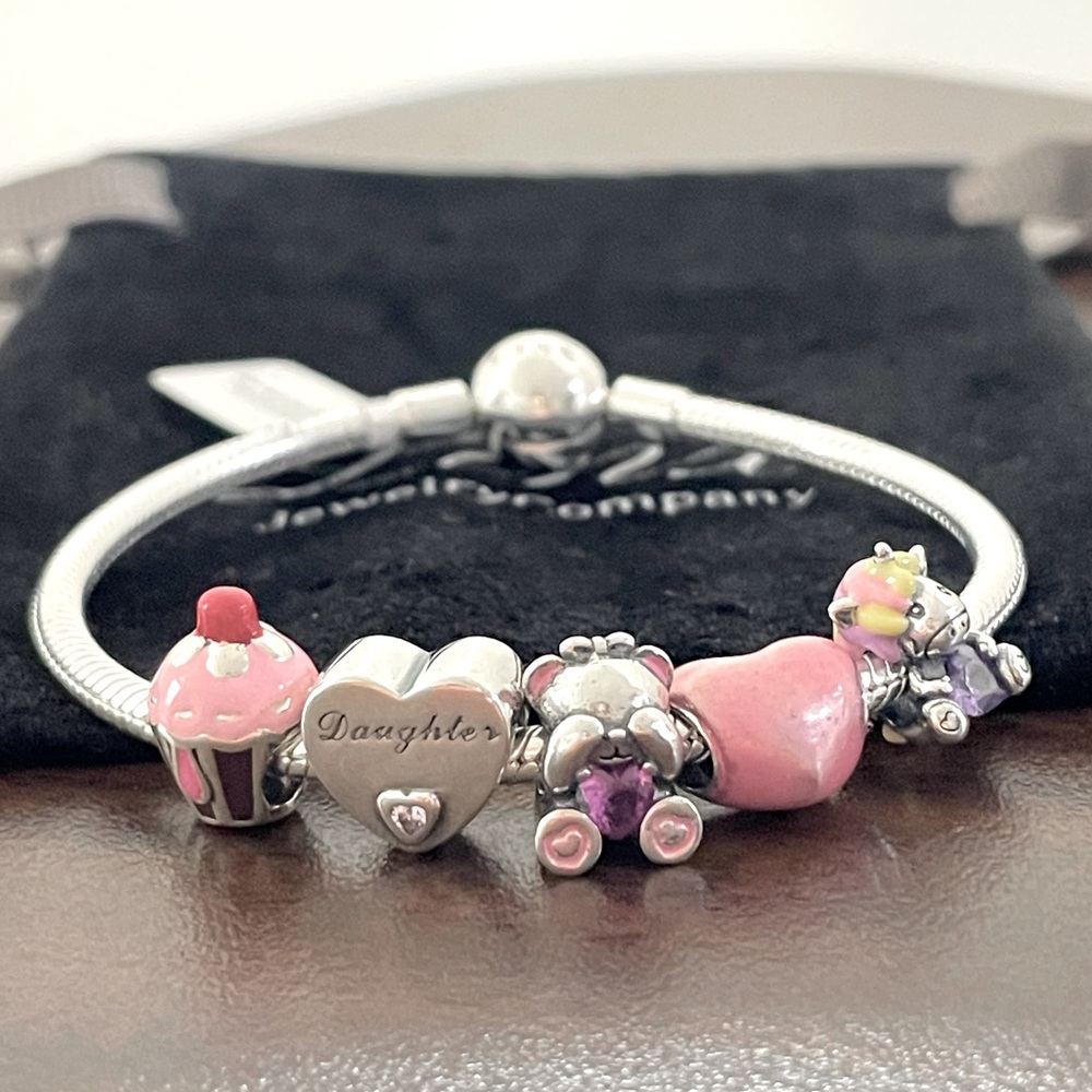 My First Charm Bracelet for Daughter